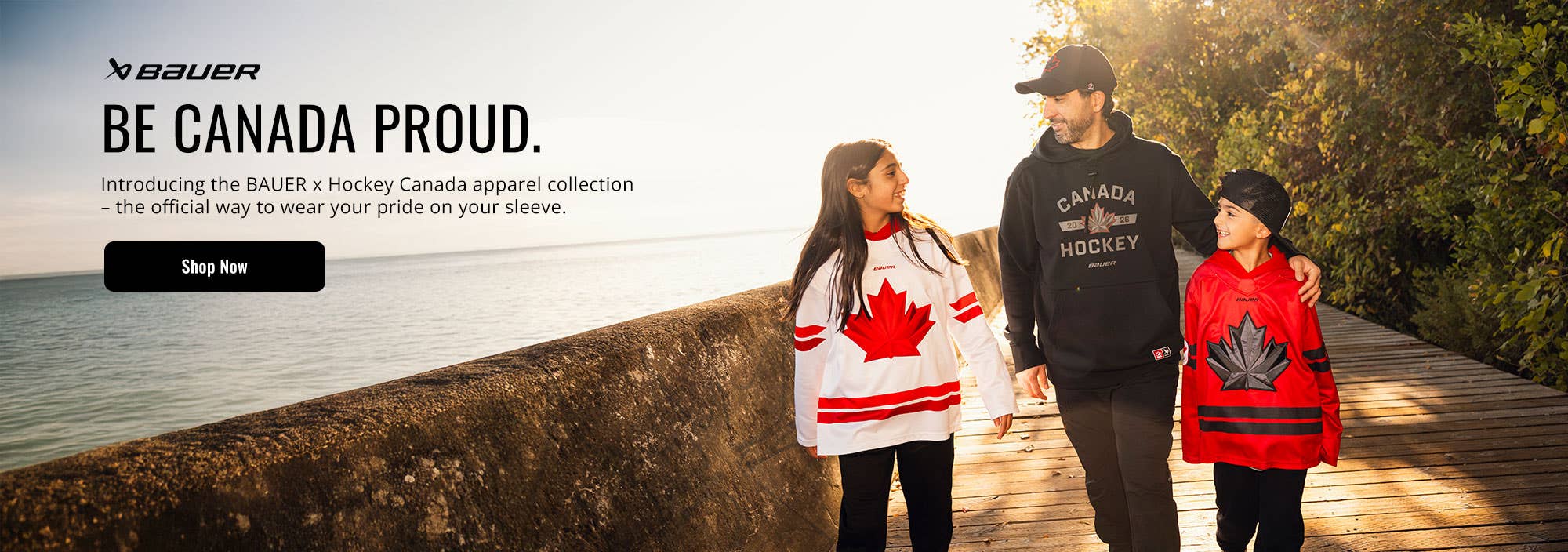 Bauer Hockey Canada Olympic Apparel. Be Canada proud.