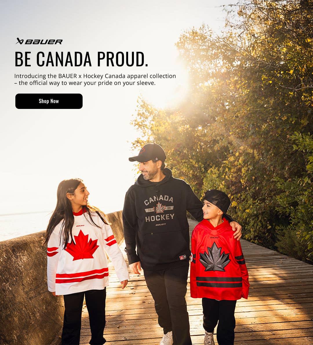 Bauer Hockey Canada Olympic Apparel. Be Canada proud.