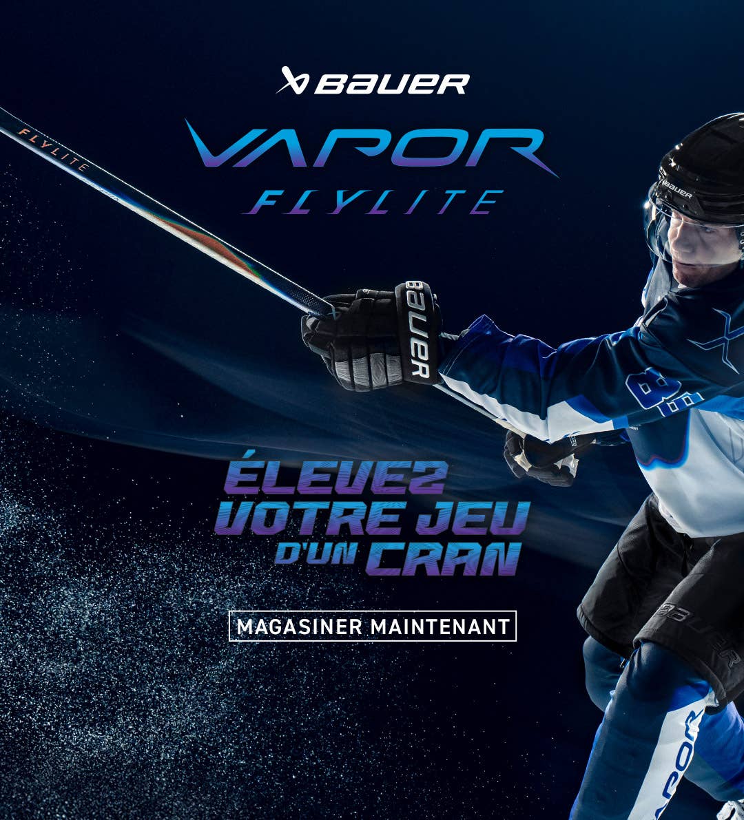 Bâtons de hockey Bauer Vapor Flylite : Élevez votre jeu d'un cran