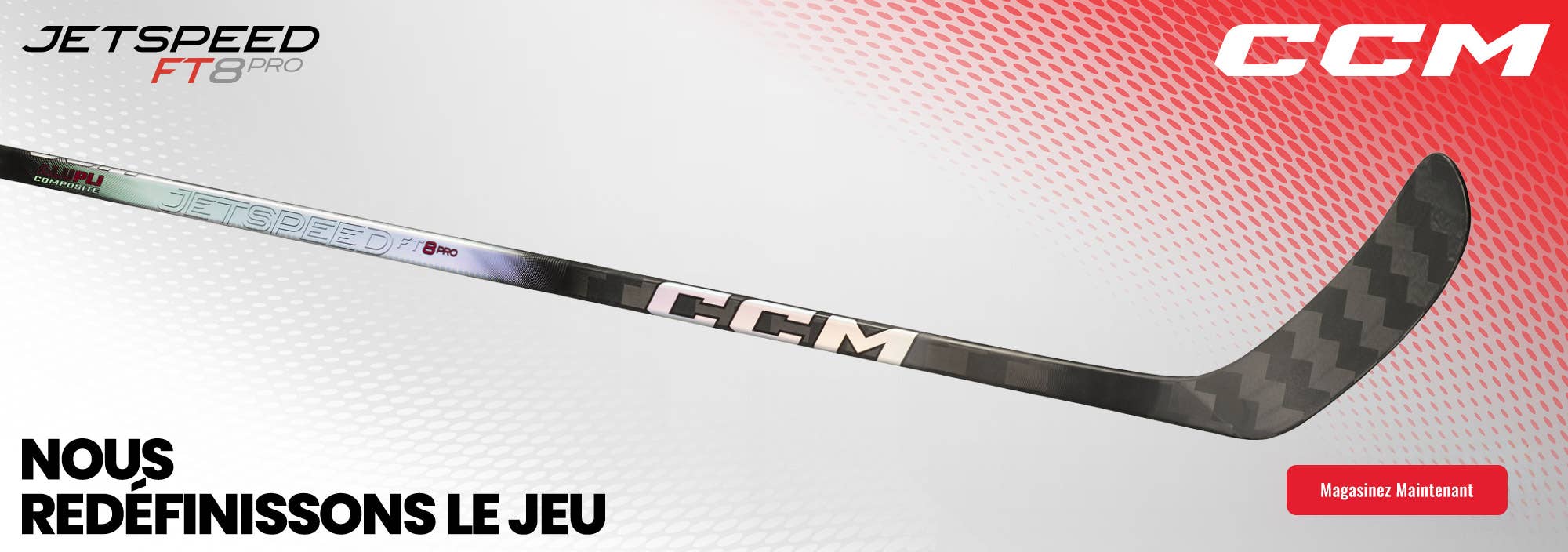 Bâtons de hockey CCM JetSpeed FT8