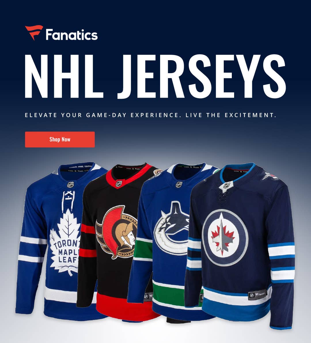 Fanatics NHL Jerseys: Wear Your Team