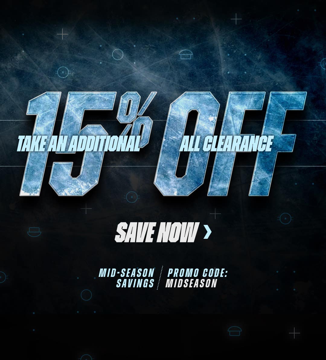 Mid-Season Savings. Take an additional 15% off all clearance. Promo code: MIDSEASON.