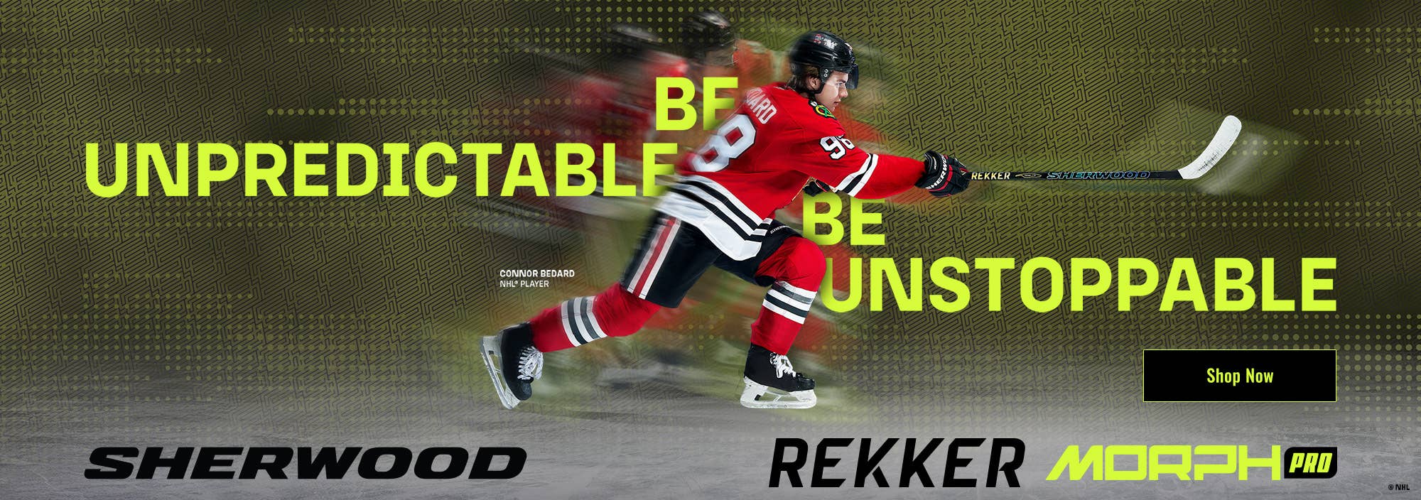 Sherwood Rekker Morph Hockey Equipment: Be unpredictable, be unstoppable