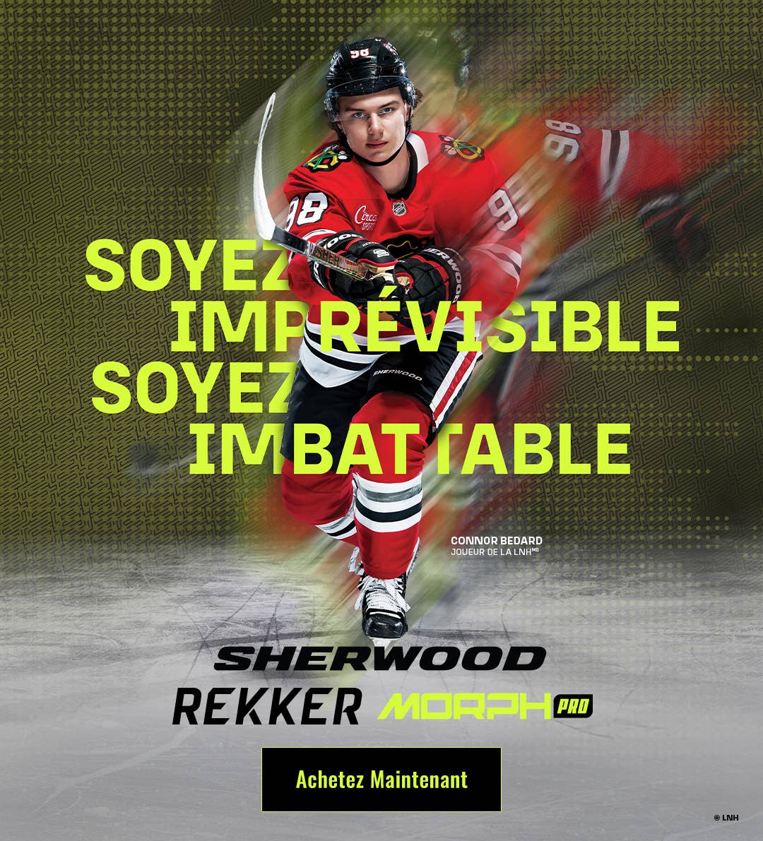 Équipement de hockey Sherwood Rekker Morph : Soyez imprévisible, soyez imbattable