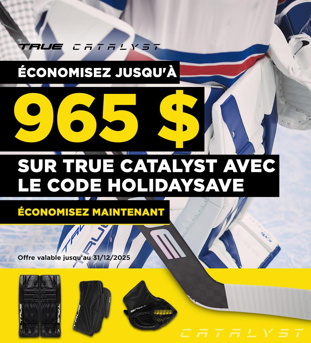 Économisez jusqu'à 965 $ sur True Catalyst avec le code HOLIDAYSAVE. Offre valable jusqu'au 31/12/2025.