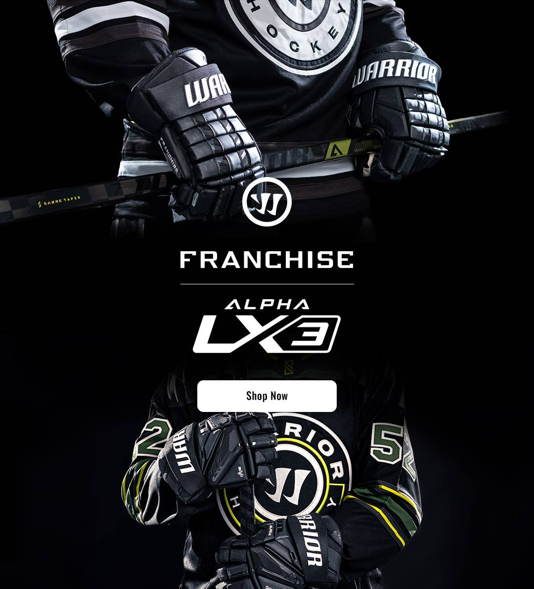 Warrior Franchise & Alpha LX3 Hockey Gloves