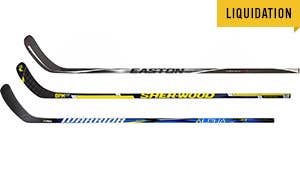 Liquidation - Bâtons de hockey intermediaire