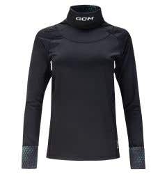 CCM A3 Neck Guard Women's Long Sleeve Shirt