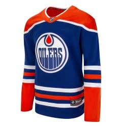 Edmonton Oilers Fanatics Premier Breakaway Blank Adult Hockey Jersey