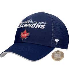 Canada 4 Nations Face-Off Champions Mesh Snapback