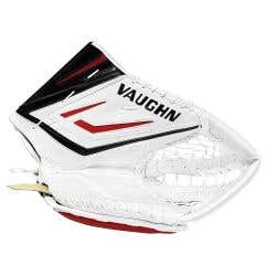 Vaughn VX1 Pro Carbon Denault 55 Deg. Practice Senior Goalie Glove WHT/BLK/RED