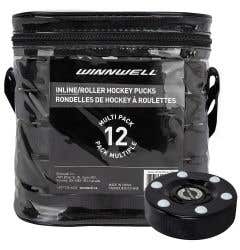 Winnwell Roller Hockey Puck - 12 Pack