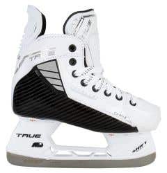 True Catalyst 5X4 Senior Ice Hockey Skates - White Out