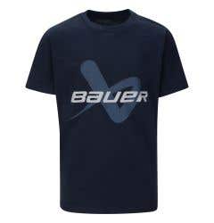 Bauer Lockup Youth  Short Sleeve Tee Shirt