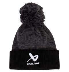 Bauer 2 Tone Knit Youth Beanie with POM