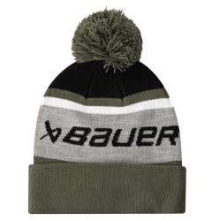 Bauer Cabin Knit Youth Knit Beanie w/ Pom