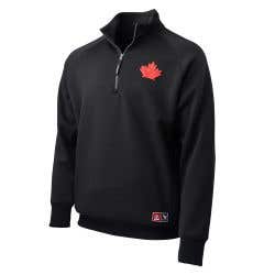Bauer Hockey Canada Adult 1/4 Zip Performance Sweatshirt