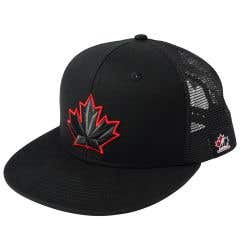 Bauer Hockey Canada All-Black Mesh Snapback