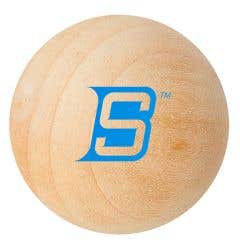Blue Sports Wooden Stickhandling Ball