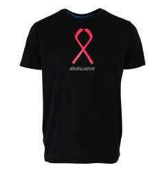 Bauer Pink Ribbon Men's Short Sleeve Shirt