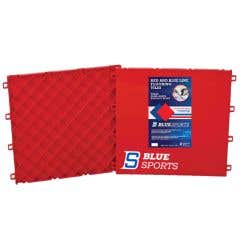 Blue Sports Red Training Tiles - 10 Pack