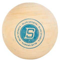 Blue Sports Wooden Stickhandling Ball