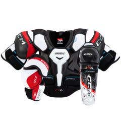 CCM Jetspeed FT6 Senior Hockey Equipment Bundle