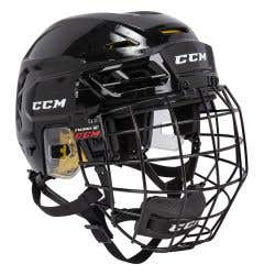 CCM Super Tacks 210 Senior Hockey Helmet Combo
