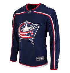 Colombus Blue Jackets Fanatics Premier Breakaway Blank Adult Hockey Jersey