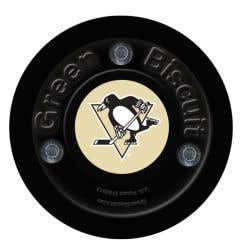 Pittsburgh Penguins Green Biscuit Training Puck