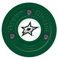 Dallas Stars Green Biscuit Training Puck