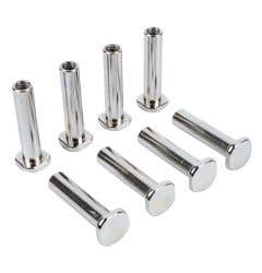 Mission Roller Square Head Flush Mount Axle - 8 Pack
