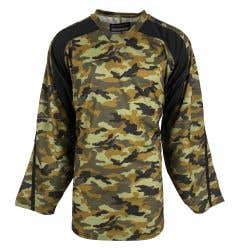 MonkeySports 20P Premium Senior Camo Practice Hockey Jersey