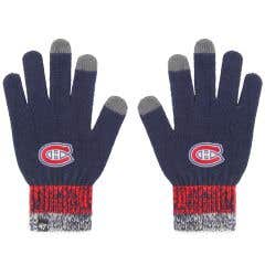 Montreal Canadiens Old Time Hockey Static Winter Gloves