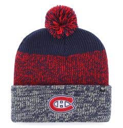 Montreal Canadiens Old Time Hockey Static Knit Pom Beanie