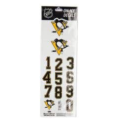 Sportstar NHL All in One Helmet Decals Pittsburgh Penguins