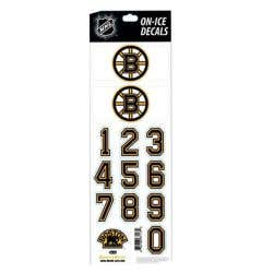 SportStar NHL All In One Helmet Decals Boston Bruins