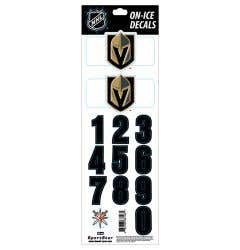 SportStar NHL All In One Helmet Decals Las Vegas Knights