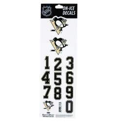 SportStar NHL All In One Helmet Decals Pittsburgh Penguins