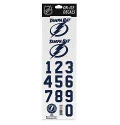 SportStar NHL All In One Helmet Decals Tampa Bay Lightning