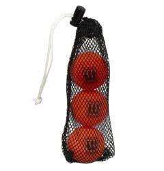 Winnwell 50mm Mini Hockey Ball - 3 Pack