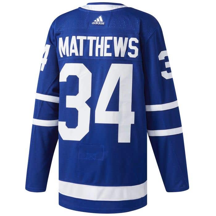Toronto Maple Leafs Matthews Adidas Authentic Pro NHL Hockey Jersey