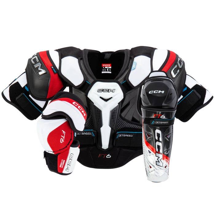 CCM Jetspeed FT6 Senior Hockey Equipment Bundle