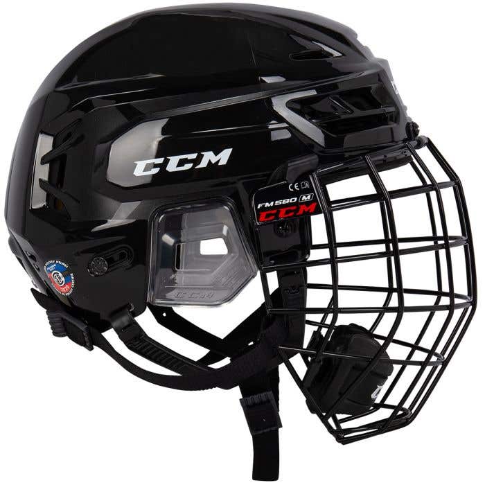 CCM Super Tacks 210 Senior Hockey Helmet Combo