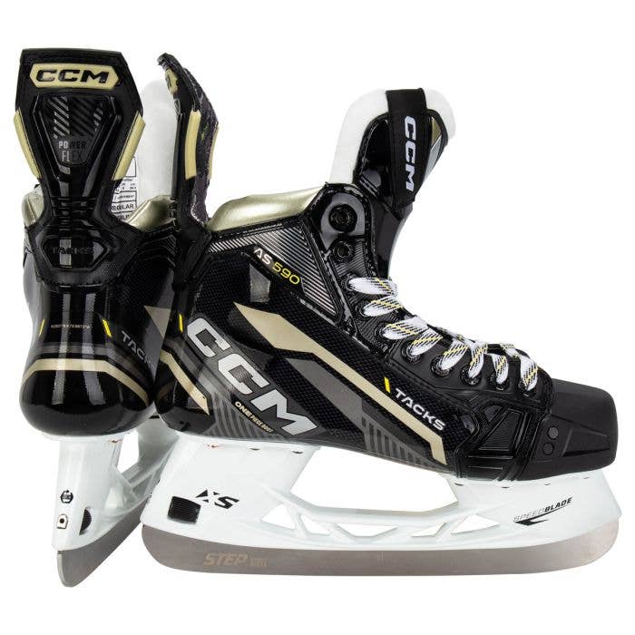 CCM Tacks AS-590 Senior Ice Hockey Skates With Step Steel Runner