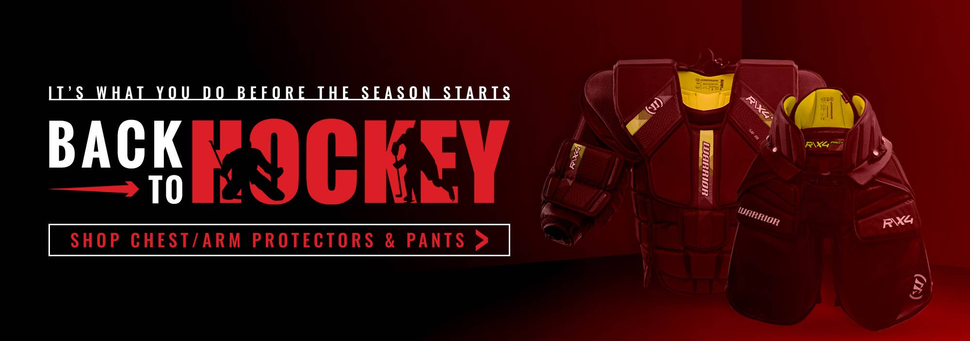 Back to Hockey: Goalie Chest & Arm Protectors and Pants