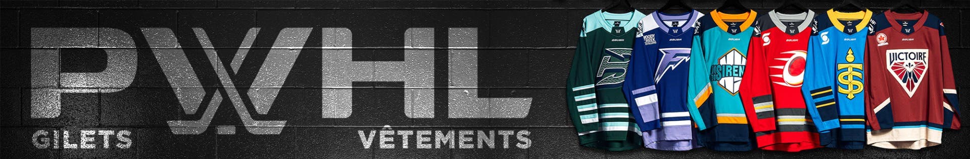 Gilets et vêtements de la PWHL
