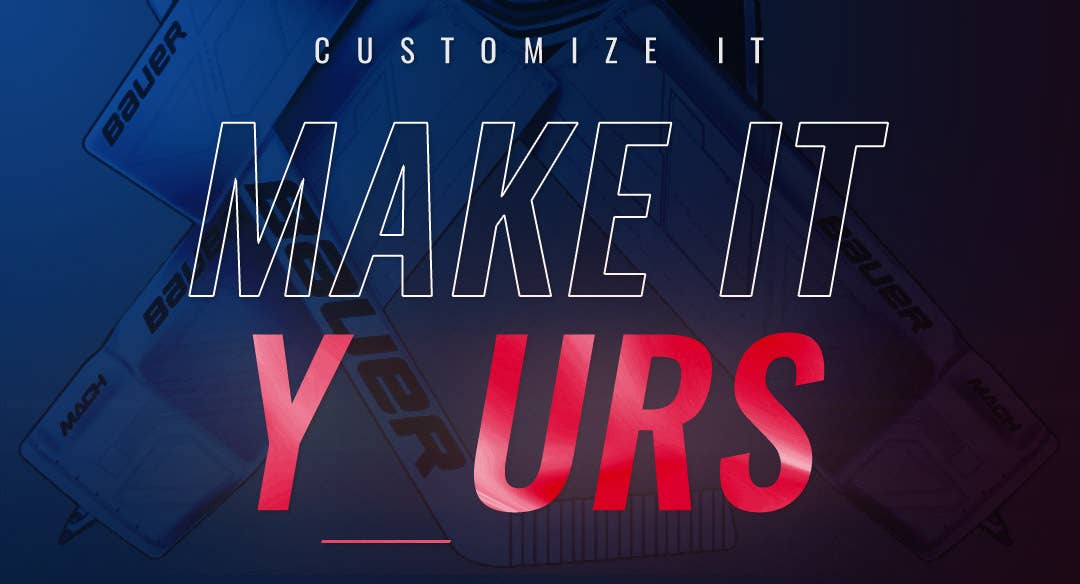 Custom Goalie Equipment: Make it yours