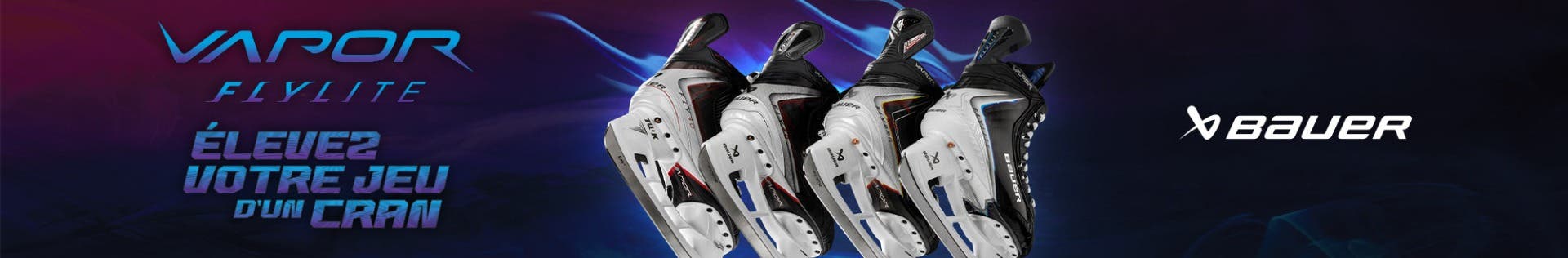 Patins de hockey Bauer Vapor Flylite : &Eacute;lever votre jeu d'un cran