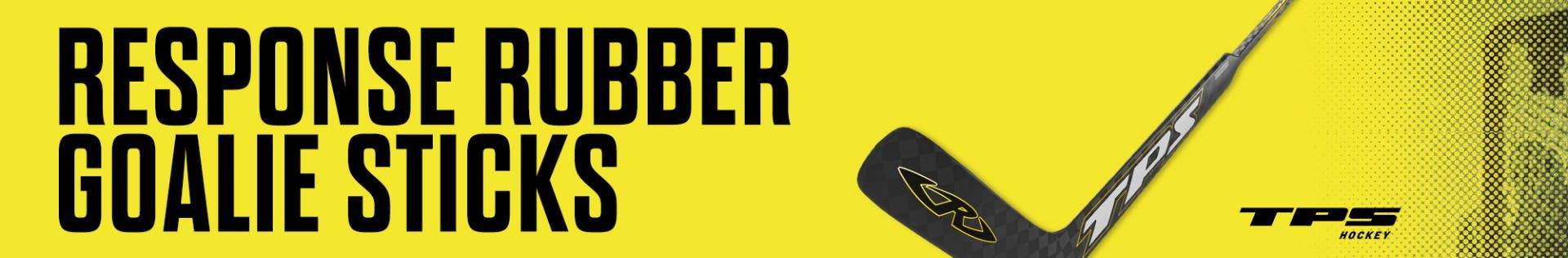 TPS Hockey: Response Rubber Goalie Sticks